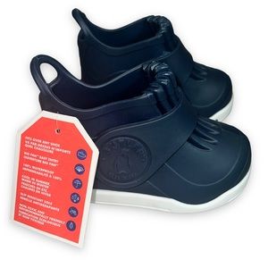 NEW Butler Navy Blue Waterproof Overboots Boys/Girls Shoe Covers for Rain Size 5